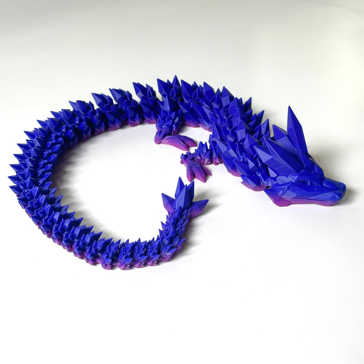 Large Crystal Dragons - 3D Printed Articulating