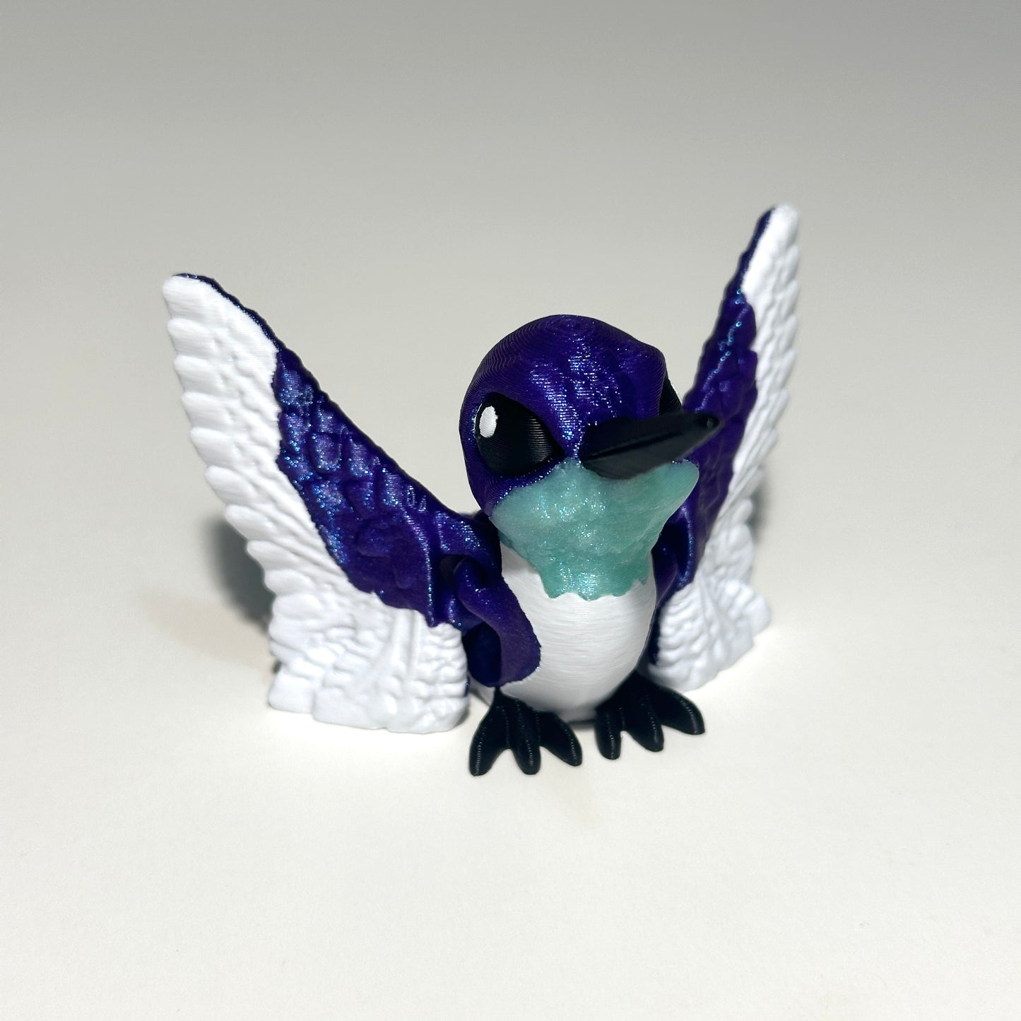 Flexi Hummingbird - 3D Printed Articulating Figure