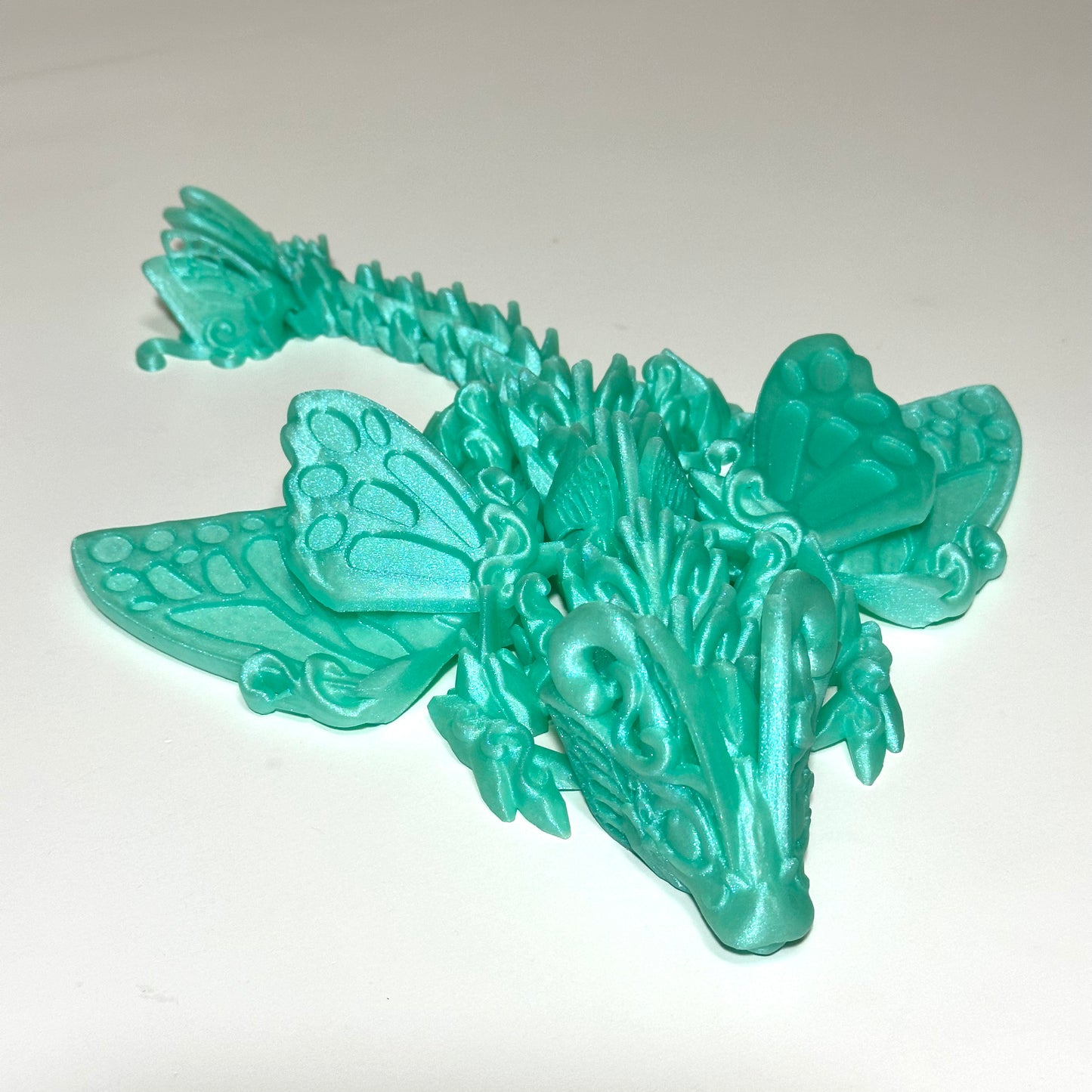 Baby Butterfly Dragon - 3D Printed Articulating Figurine
