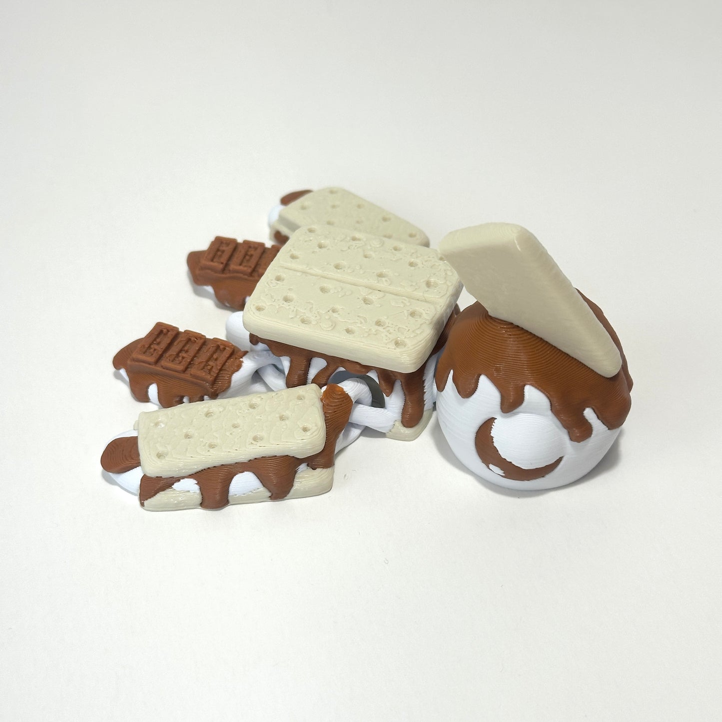 S'mores Turtle - 3D Printed Articulating Figure