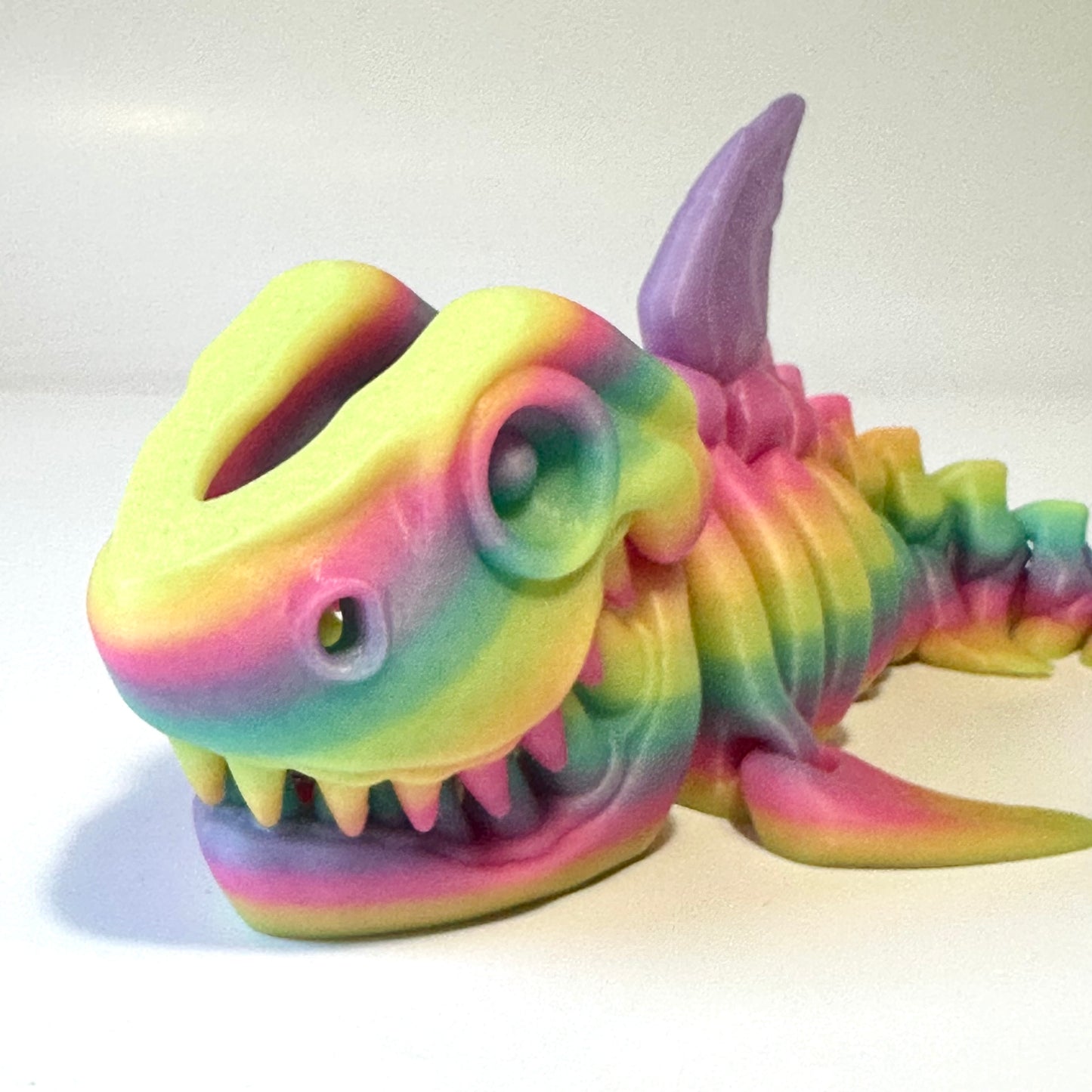 Giant Skeleton Shark - 3D Printed Articulating