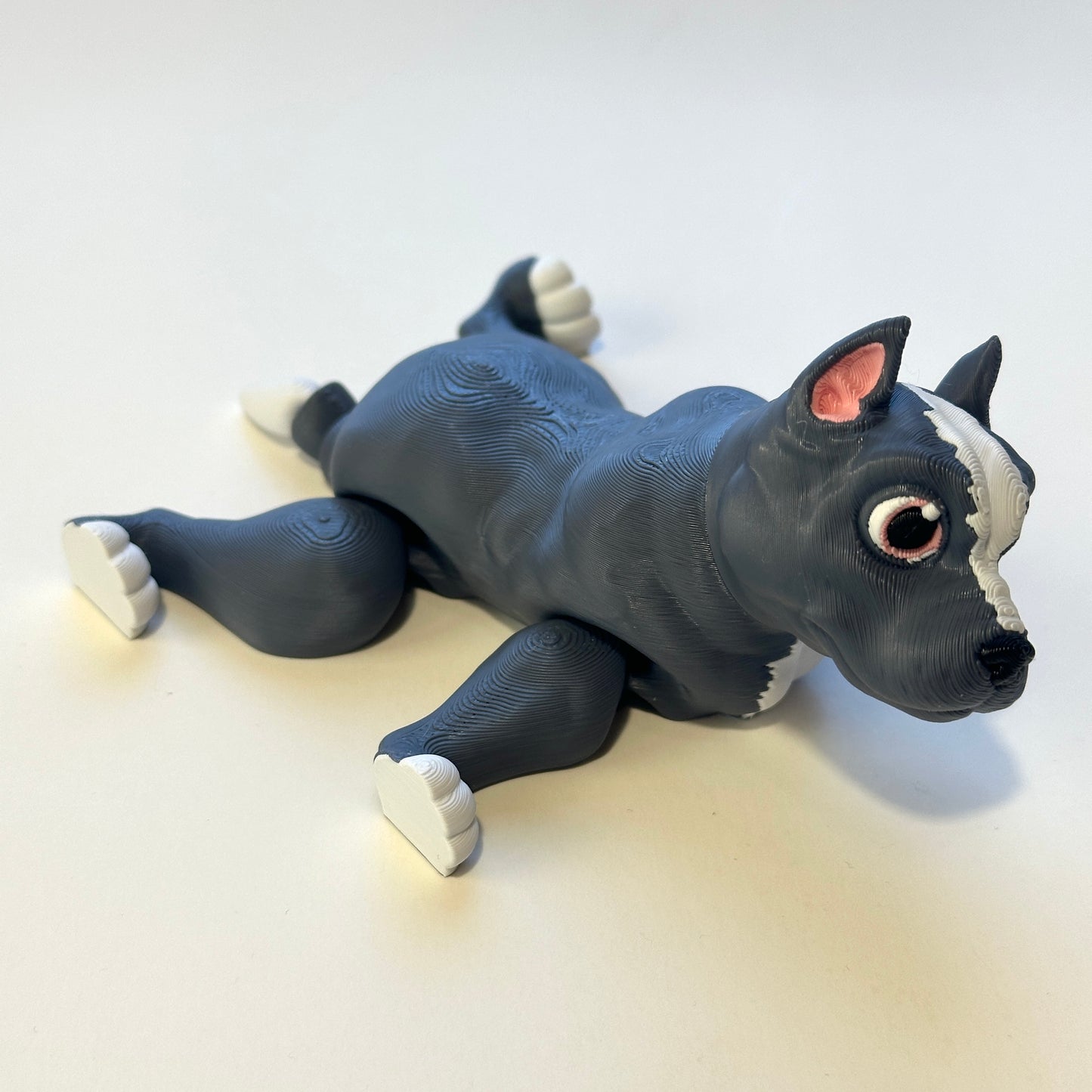 Flexi Pitt Bull - 3D Printed Articulating Figure