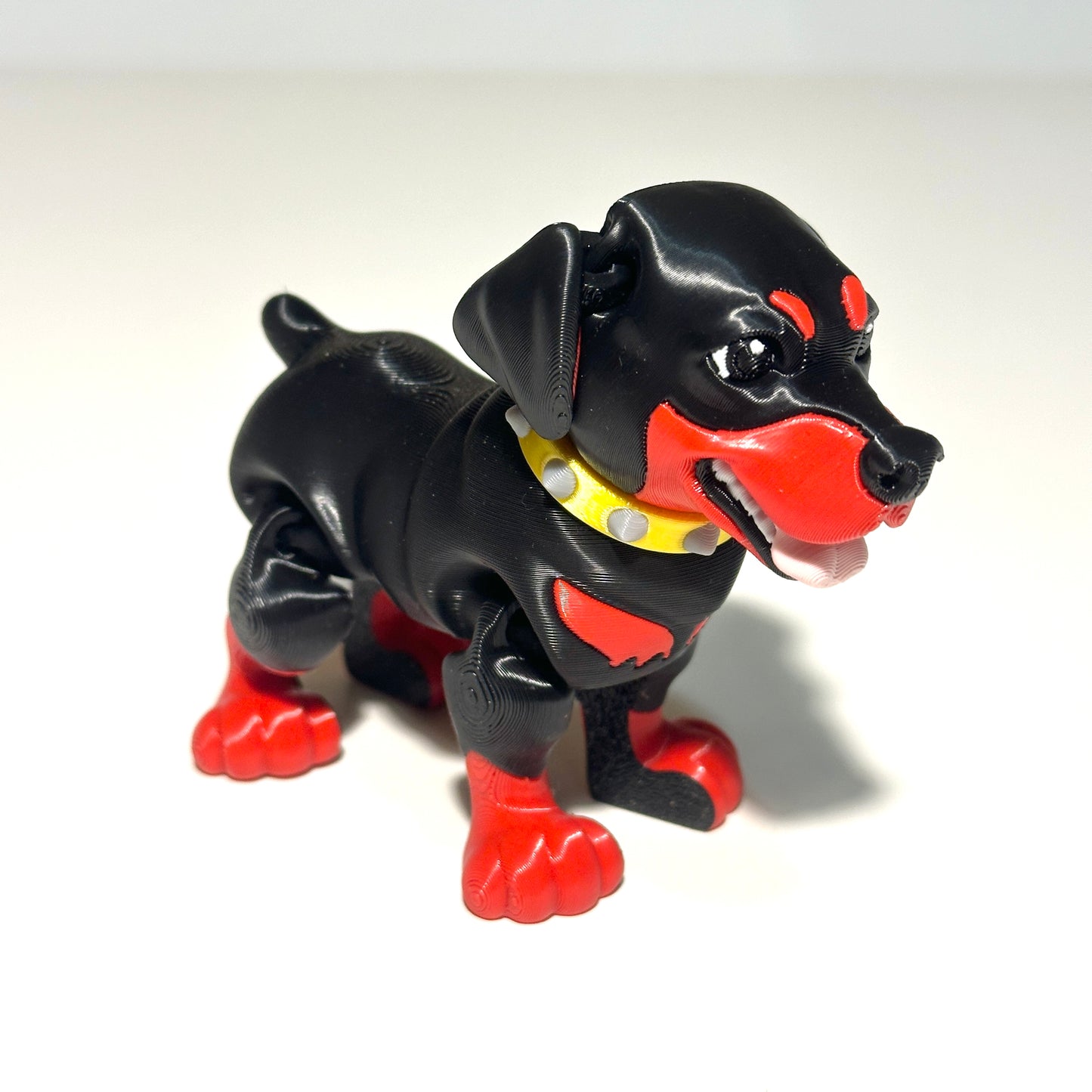 Flexi Rottweiler - 3D Printed Articulating Figure