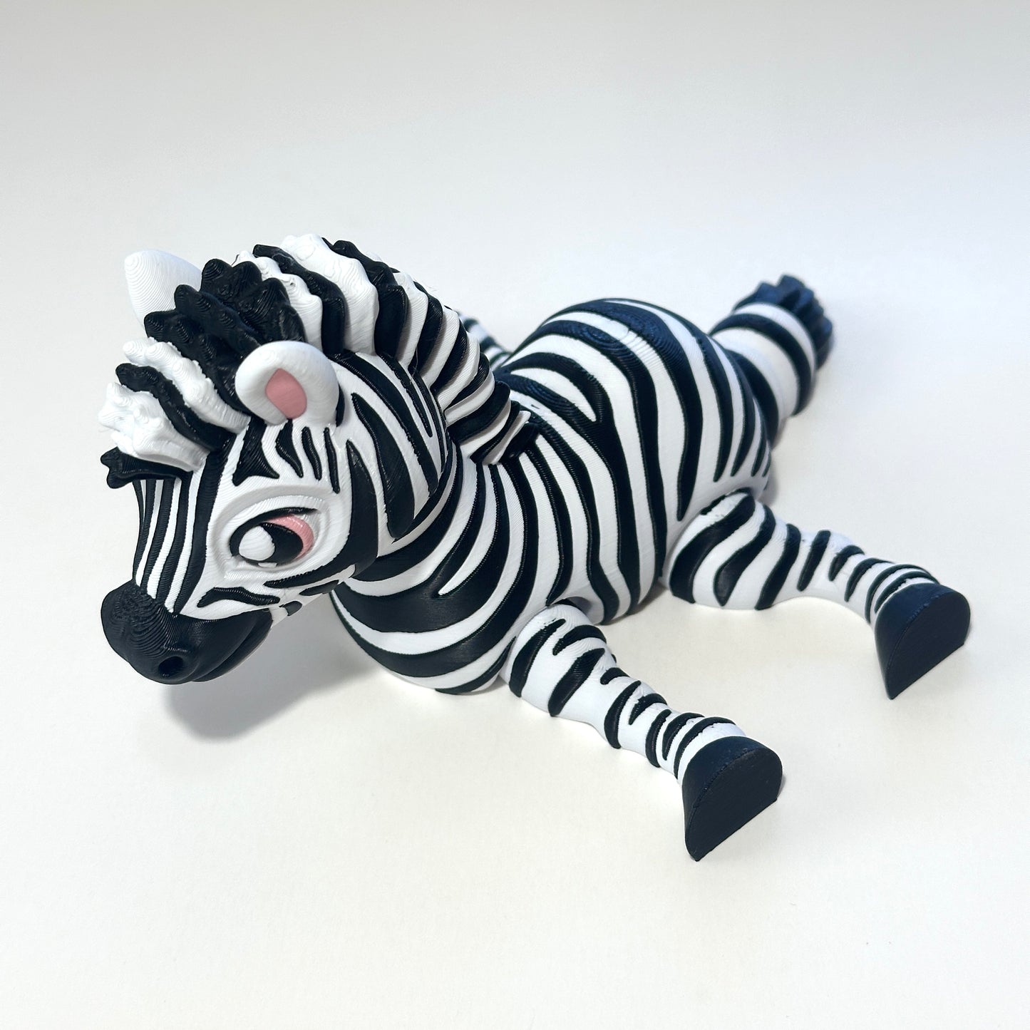 Flexi Zebra - 3D Printed Articulating Figure
