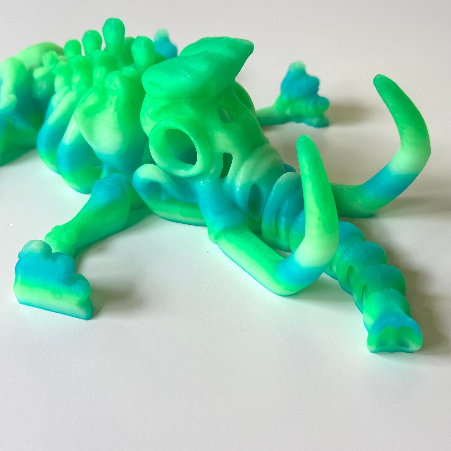 Flexi Mammoth - 3D Printed Articulating Figurine