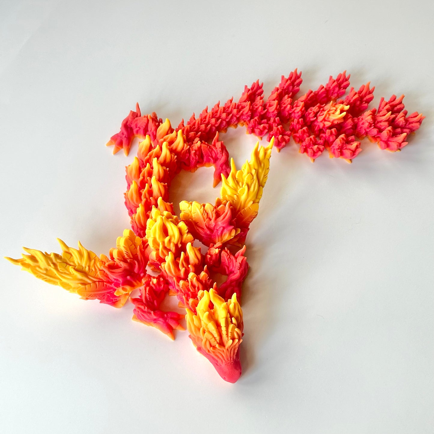 Large Phoenix Dragon - 3D Printed Articulating