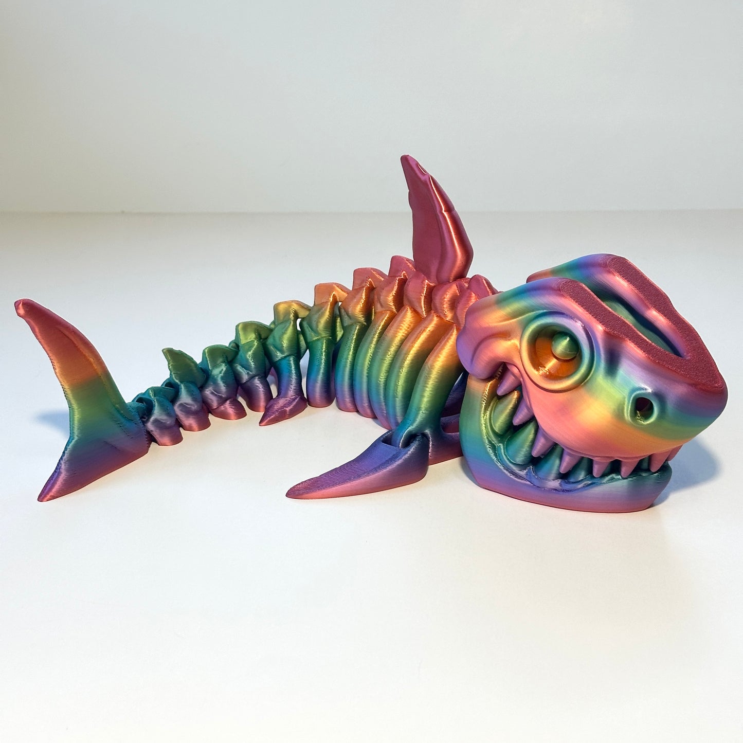 Giant Skeleton Shark - 3D Printed Articulating