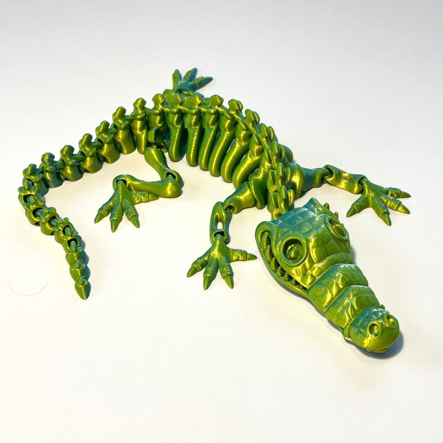 Flexible Crocodile - 3D Printed Articulating