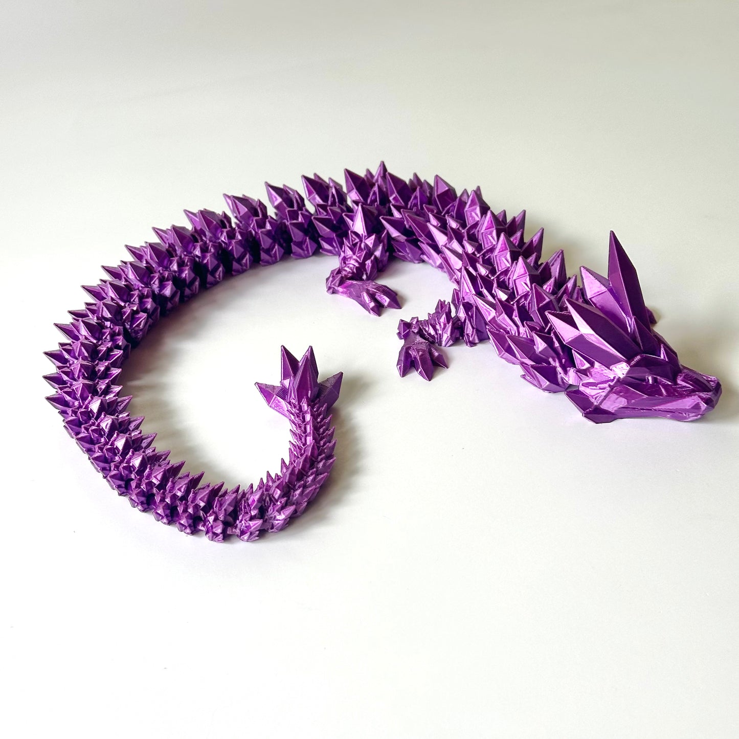 Large Crystal Dragons - 3D Printed Articulating