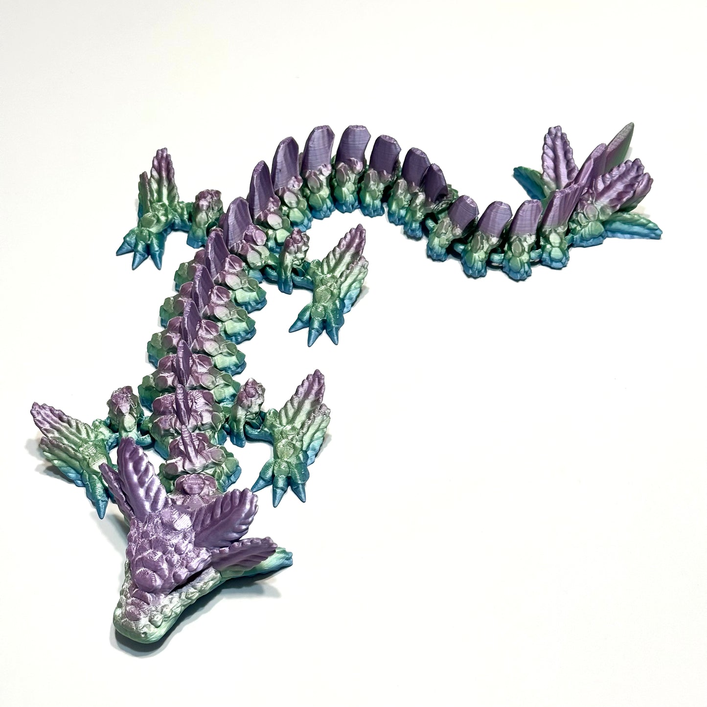 Axolotl Dragon - 3D Printed Articulating Figure