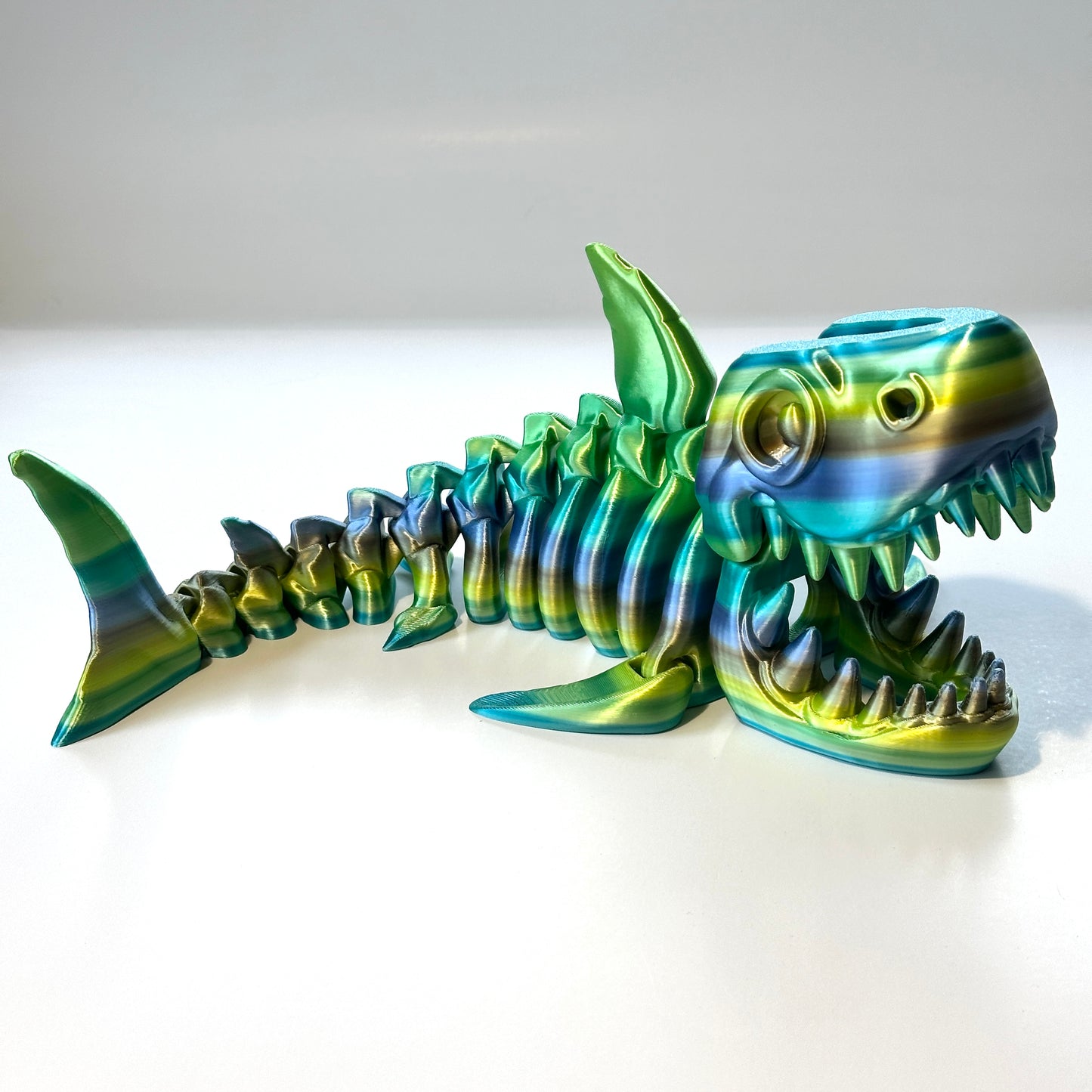 Giant Skeleton Shark - 3D Printed Articulating
