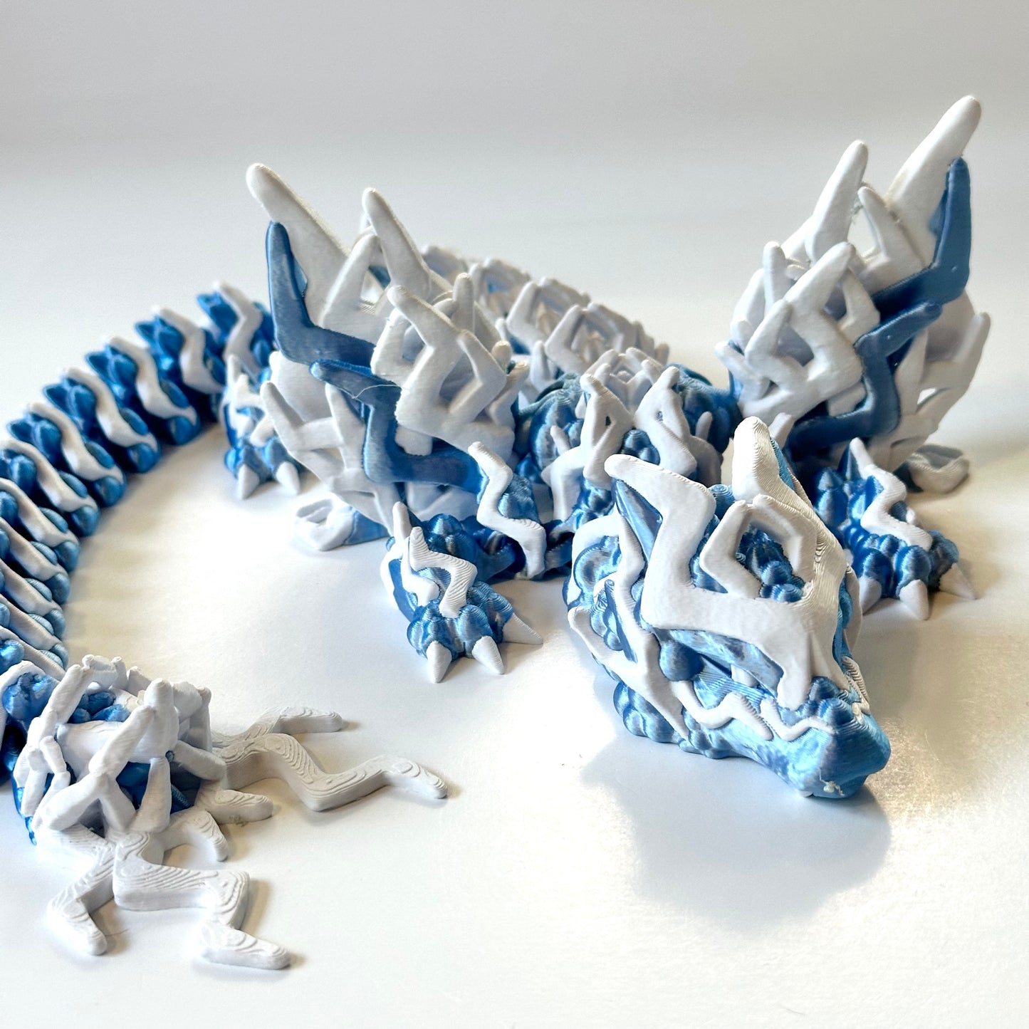 Large Storm Wing Dragon - 3D Printed Articulating Figure