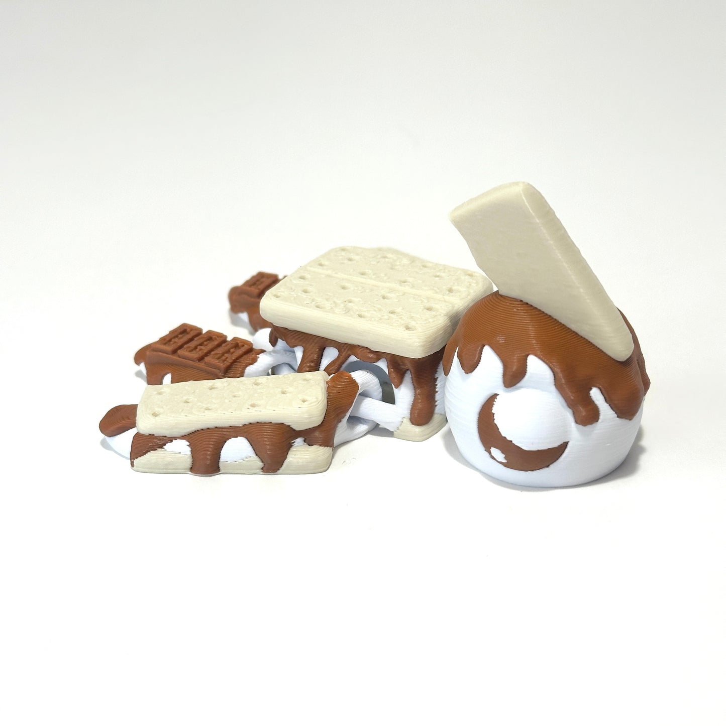 S'mores Turtle - 3D Printed Articulating Figure