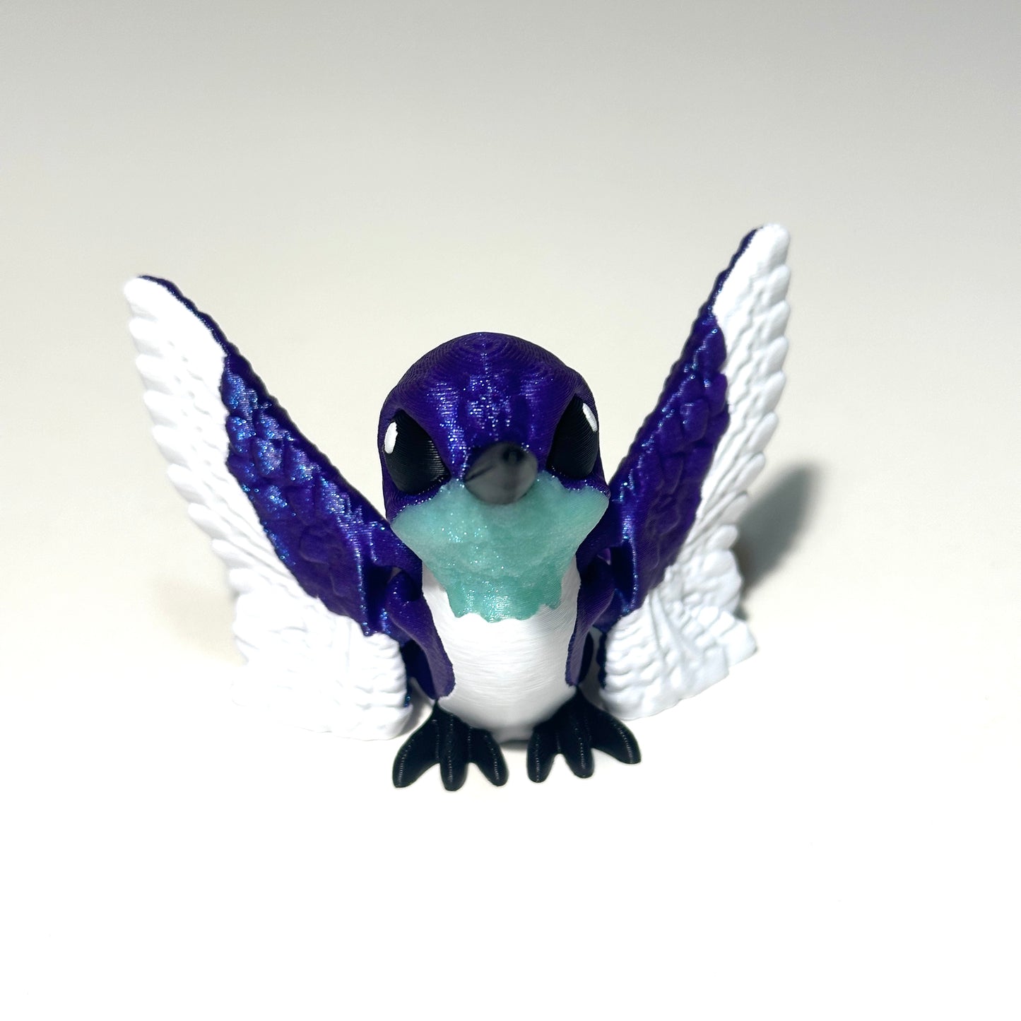 Flexi Hummingbird - 3D Printed Articulating Figure