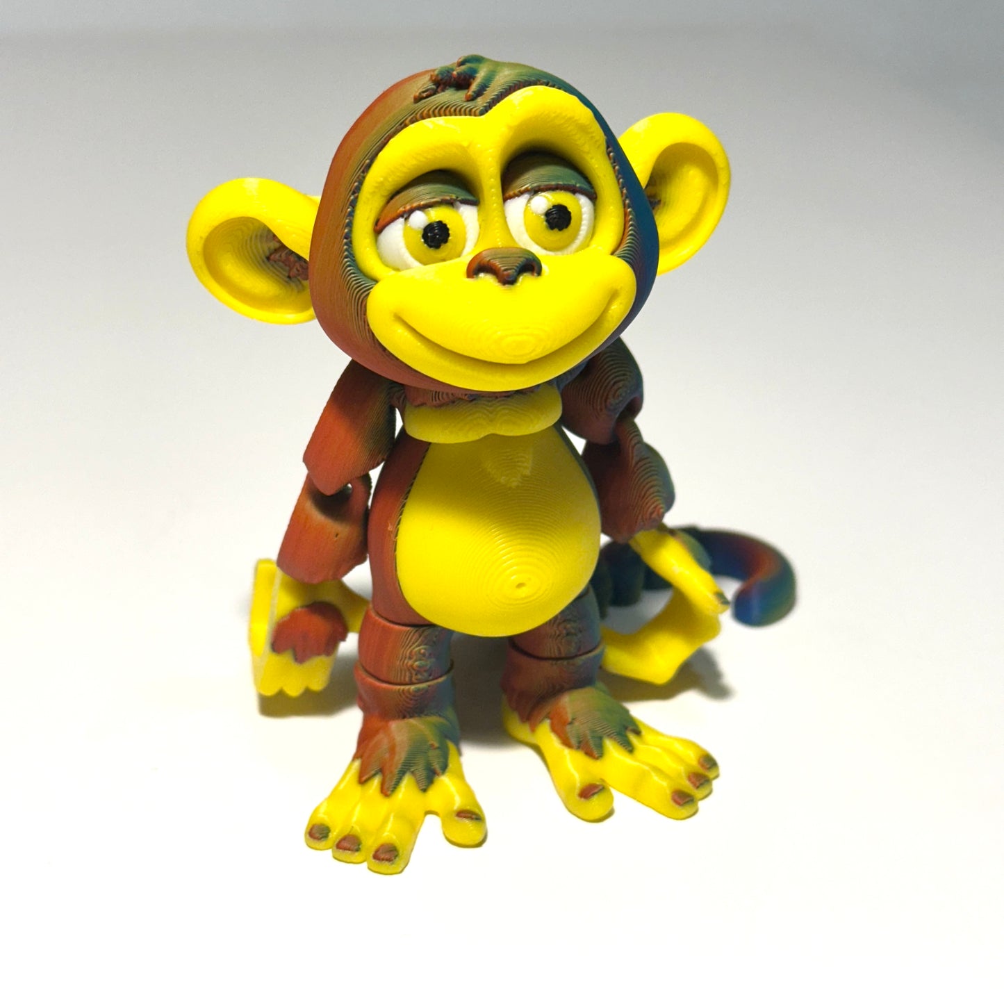 Flexi Monkey - 3D Printed Articulating Figure