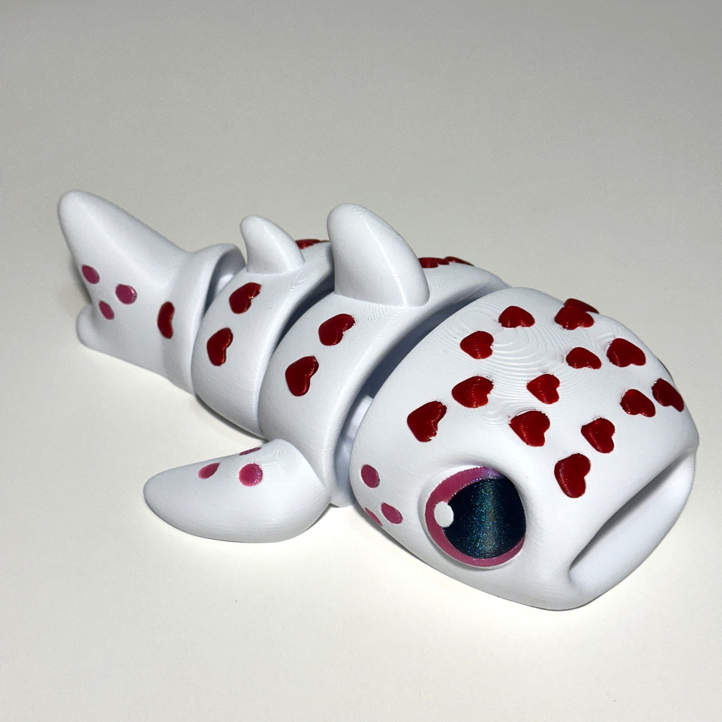 Giant Love Whale Shark -3D Printed Articulating Figure