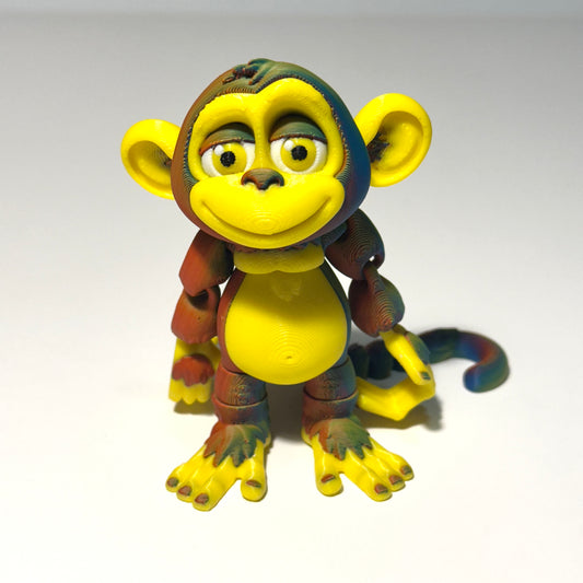 Flexi Monkey - 3D Printed Articulating Figure