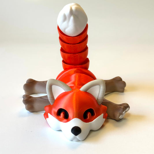 Giant Fox - 3D Printed Articulating Figure