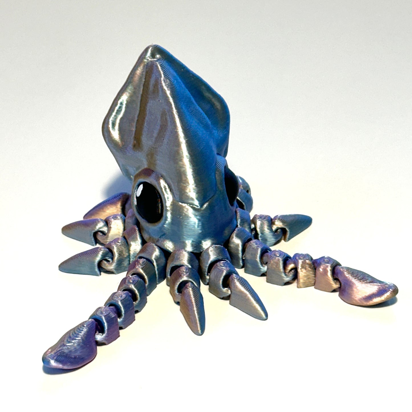 Flexi Squid - 3D Printed Articulating Figure