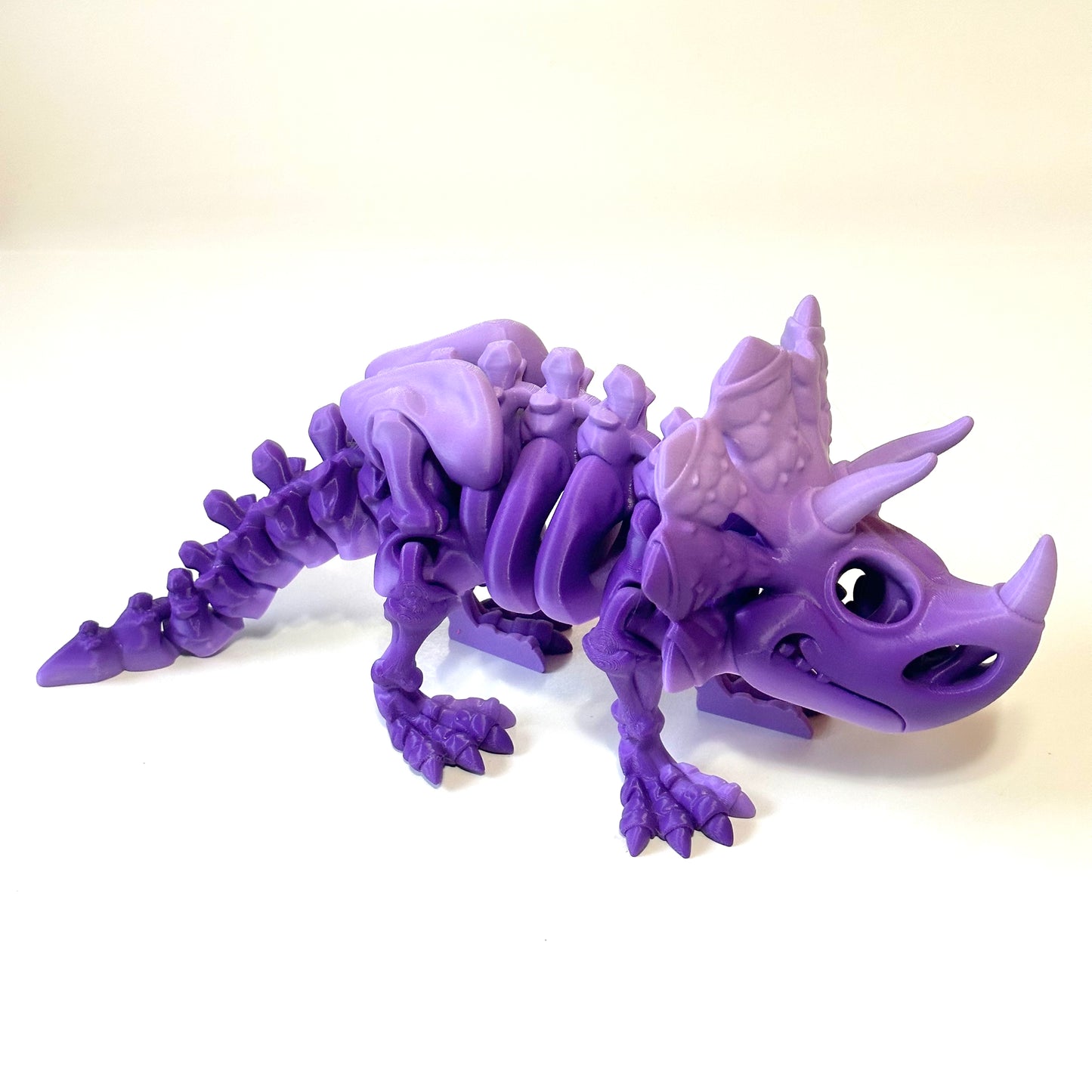 Giant Flexi Triceratops - 3D Printed Articulating Figure