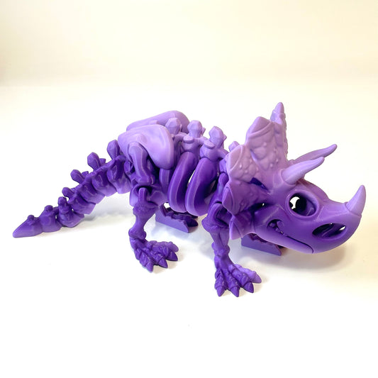 Giant Flexi Triceratops - 3D Printed Articulating Figure