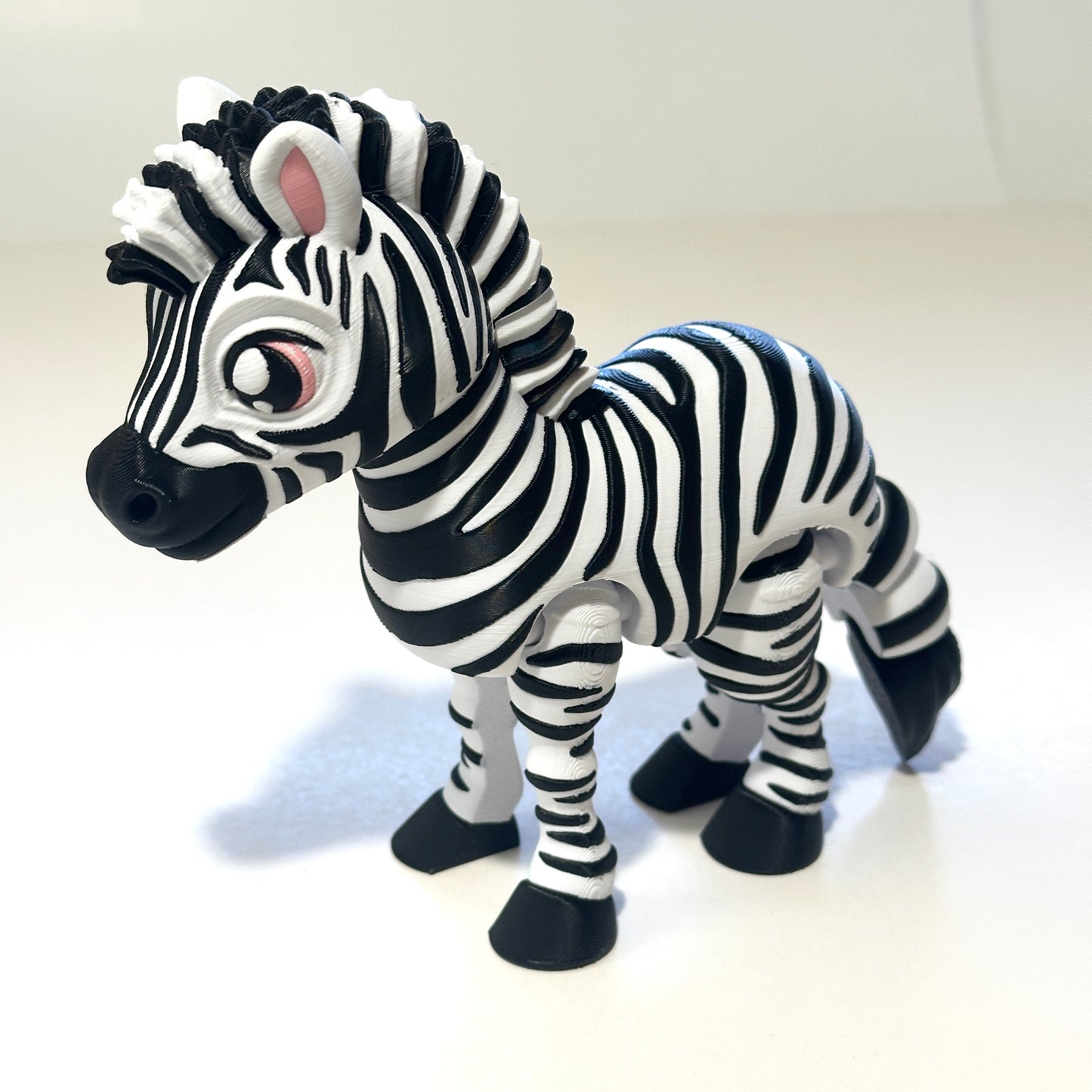 Flexi Zebra - 3D Printed Articulating Figure