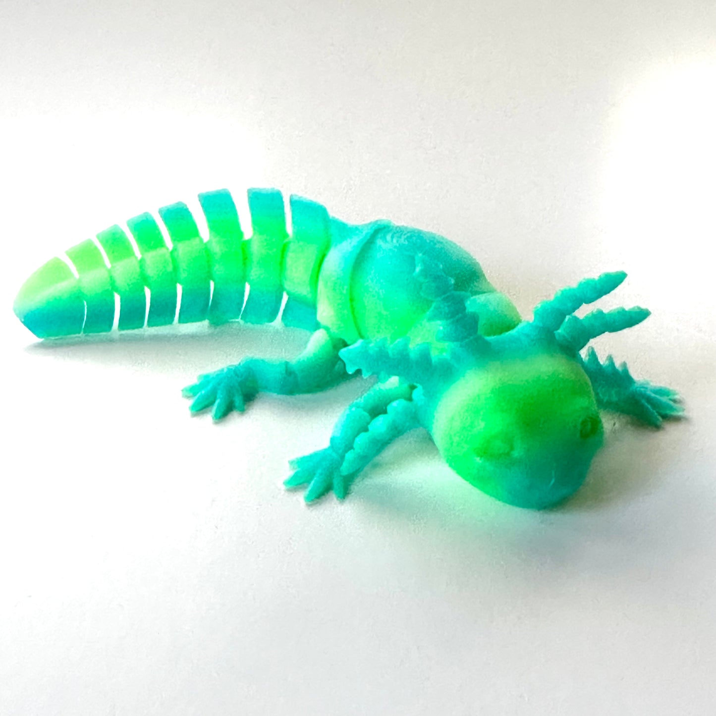 Axolotl - Fully Articulating 3D Printed Figurine
