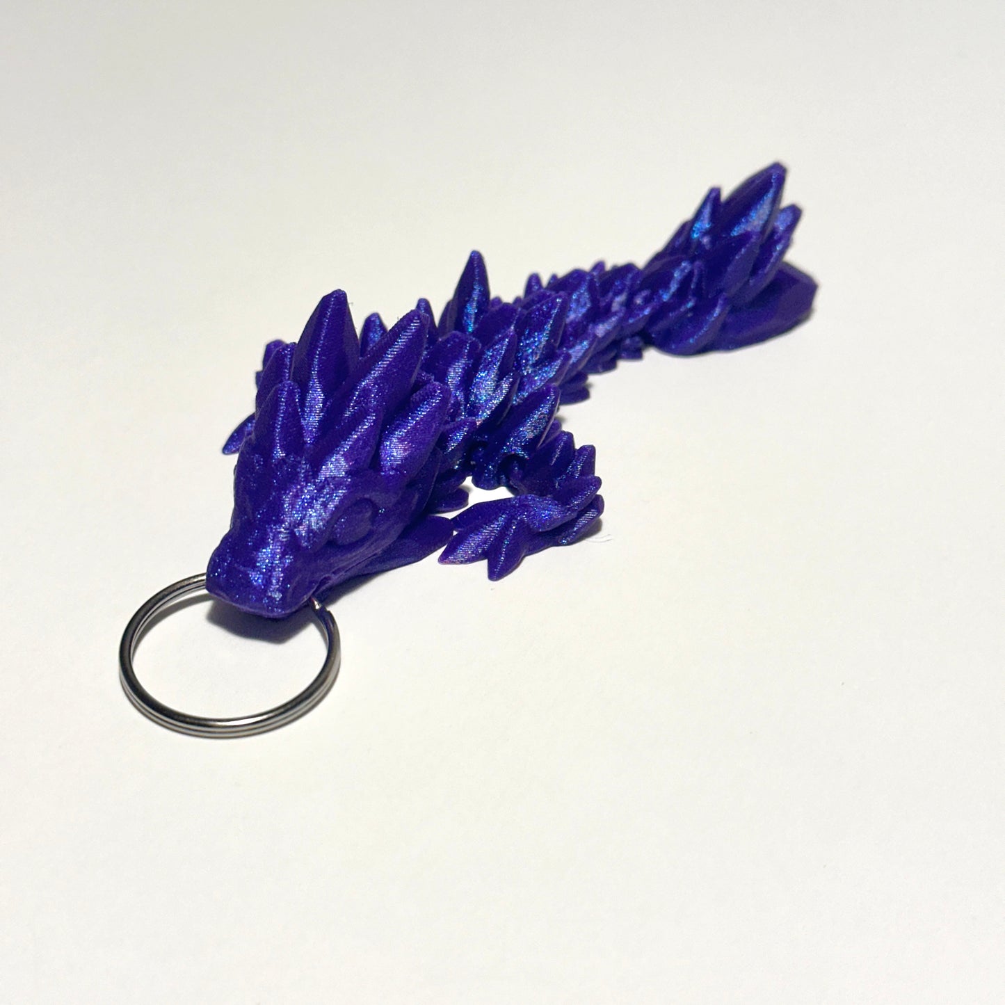 Gemstone Tadling Keychain - 3D Printed Articulating Figure