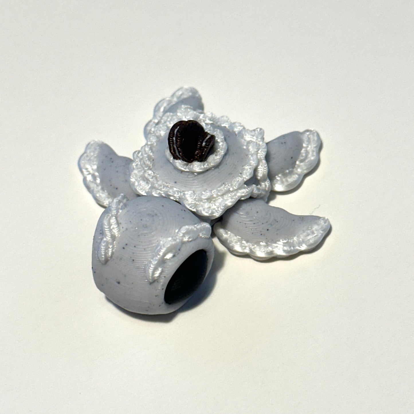 Mini Cookie Cake Turtle 3D Printed Articulating FIgure