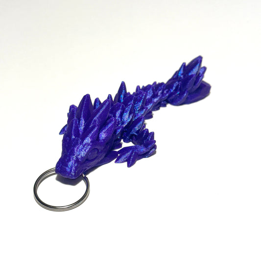 Gemstone Tadling Keychain - 3D Printed Articulating Figure