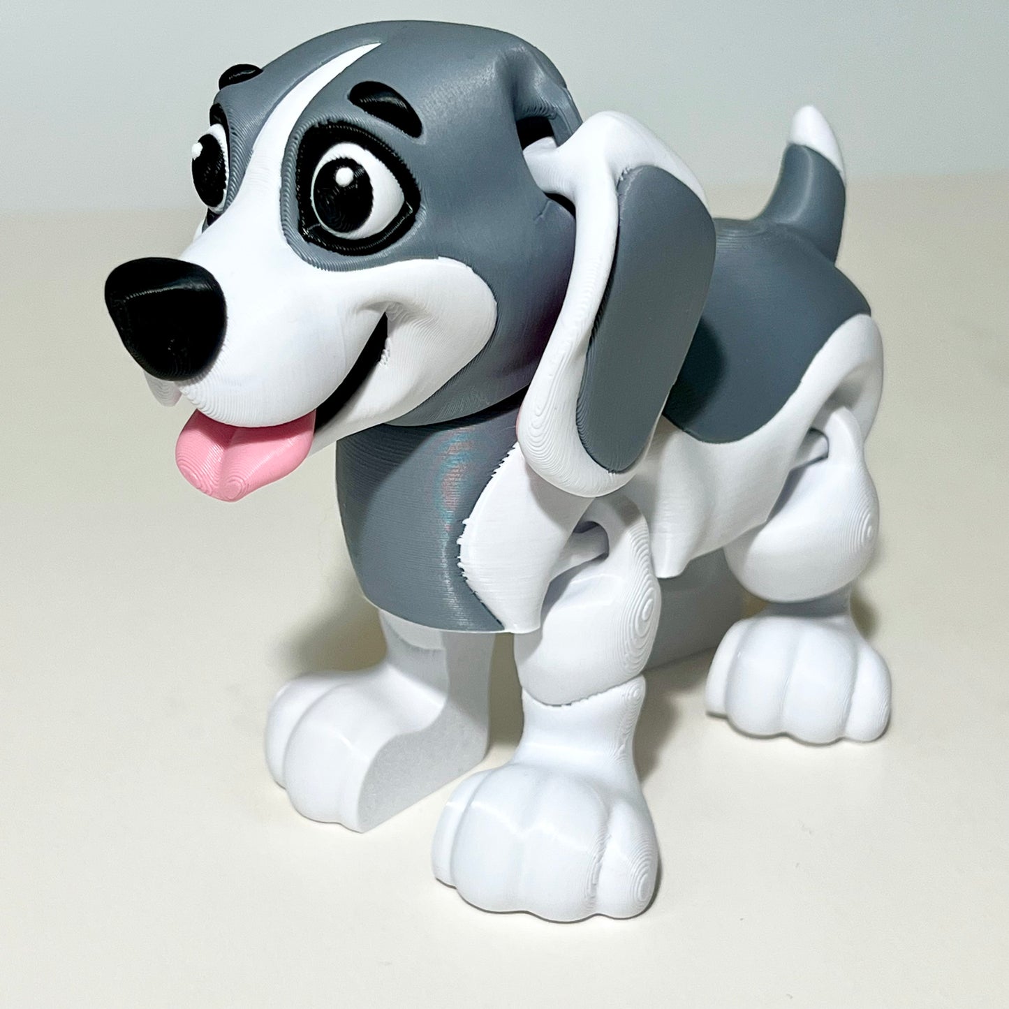 Flexi Beagle (Roscoe) -3D Printed Articulating Figure