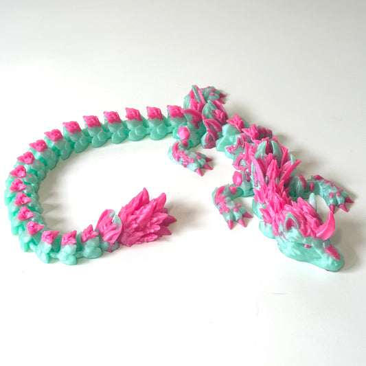 Unicorn Dragon - 3D Printed Articulating Figurine