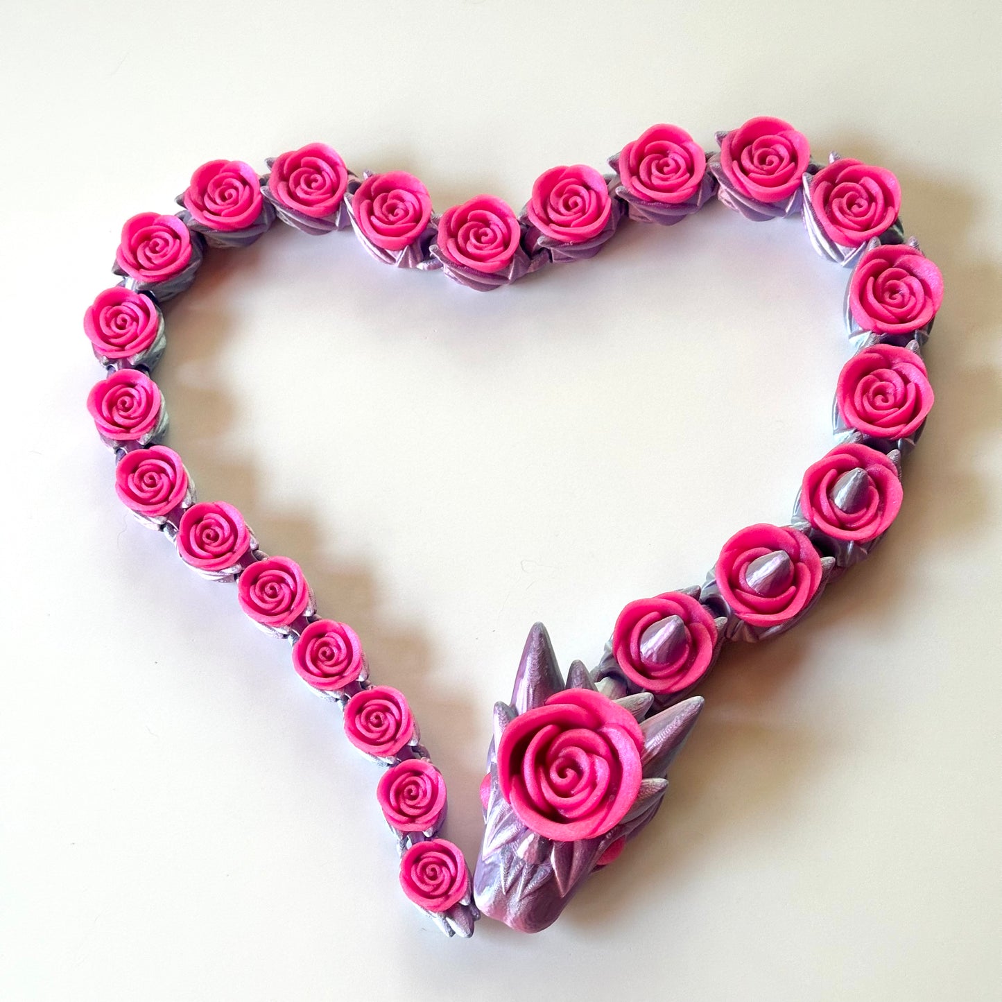 Large Rose Snake - 3D Printed Figurine