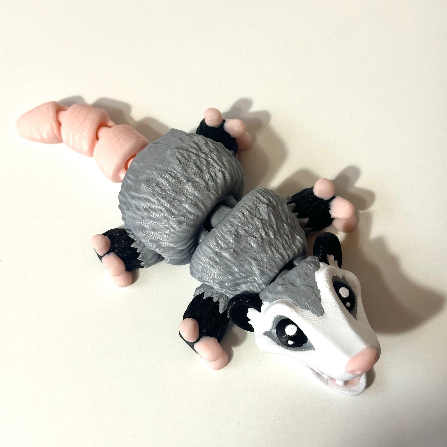 Baby Opossum - 3D Printed Articulating Figurine
