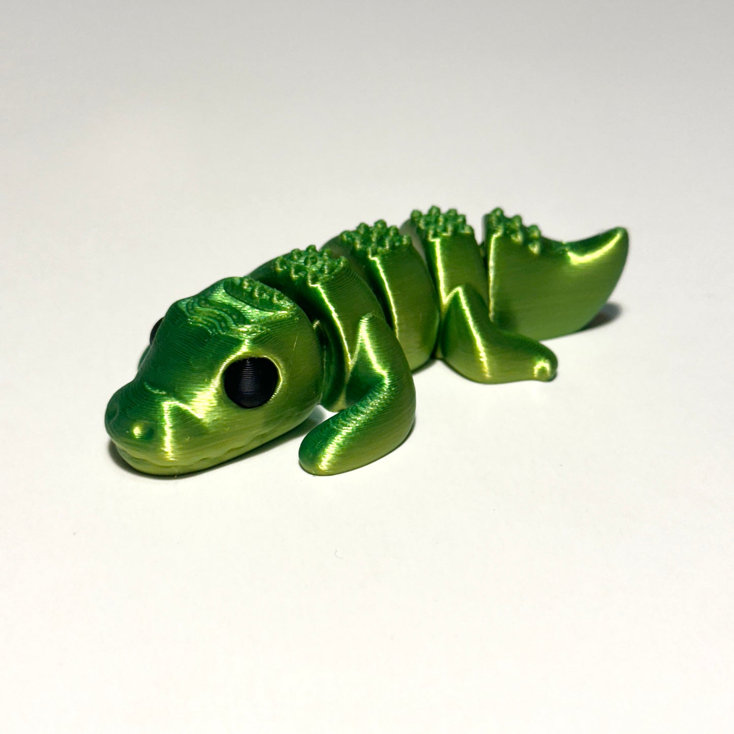 Flexi Alligator - 3D Printed Articulating Figure