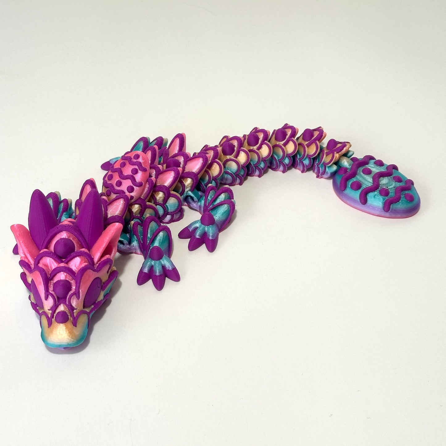 Baby Easter Cookie Dragon - 3D Printer Articulating Figure