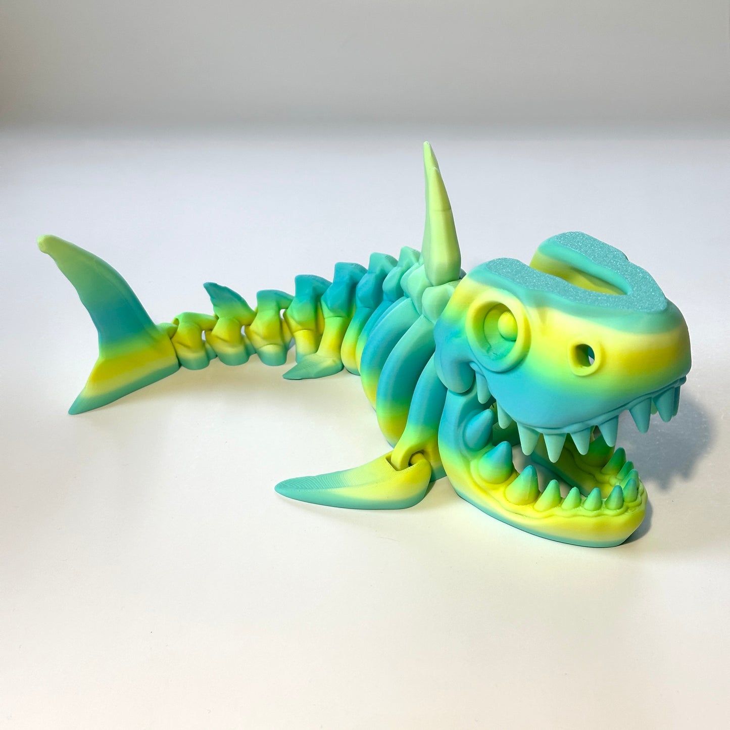 Giant Skeleton Shark - 3D Printed Articulating