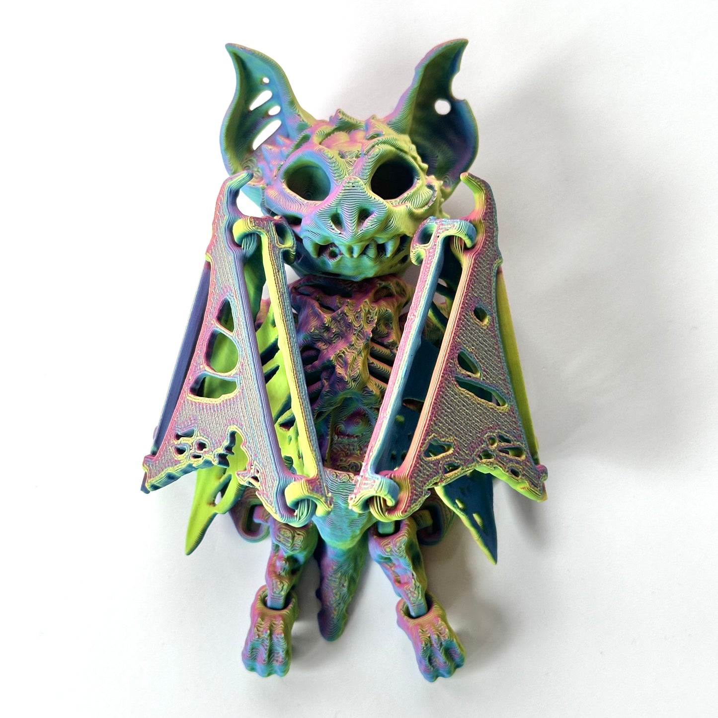 ZomBat - 3D Printed Articulating Figurine