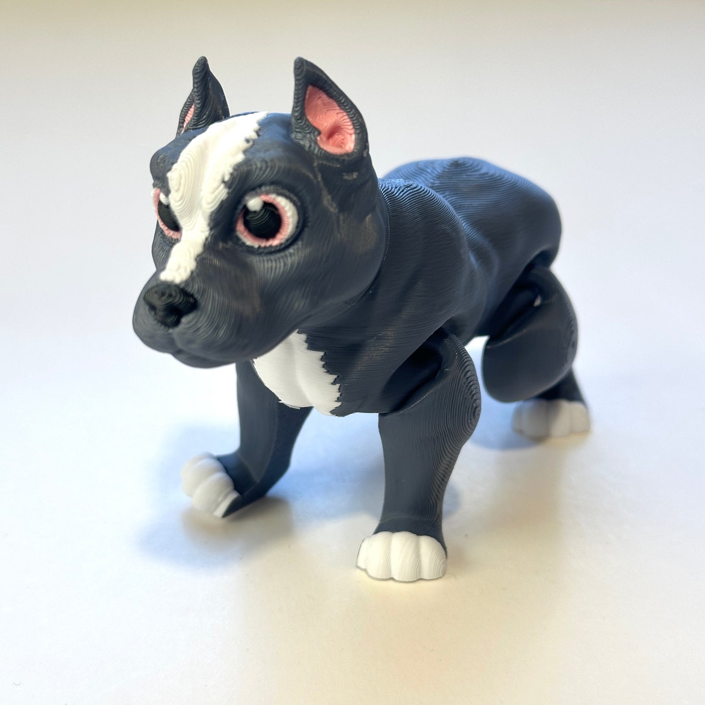 Flexi Pitt Bull - 3D Printed Articulating Figure
