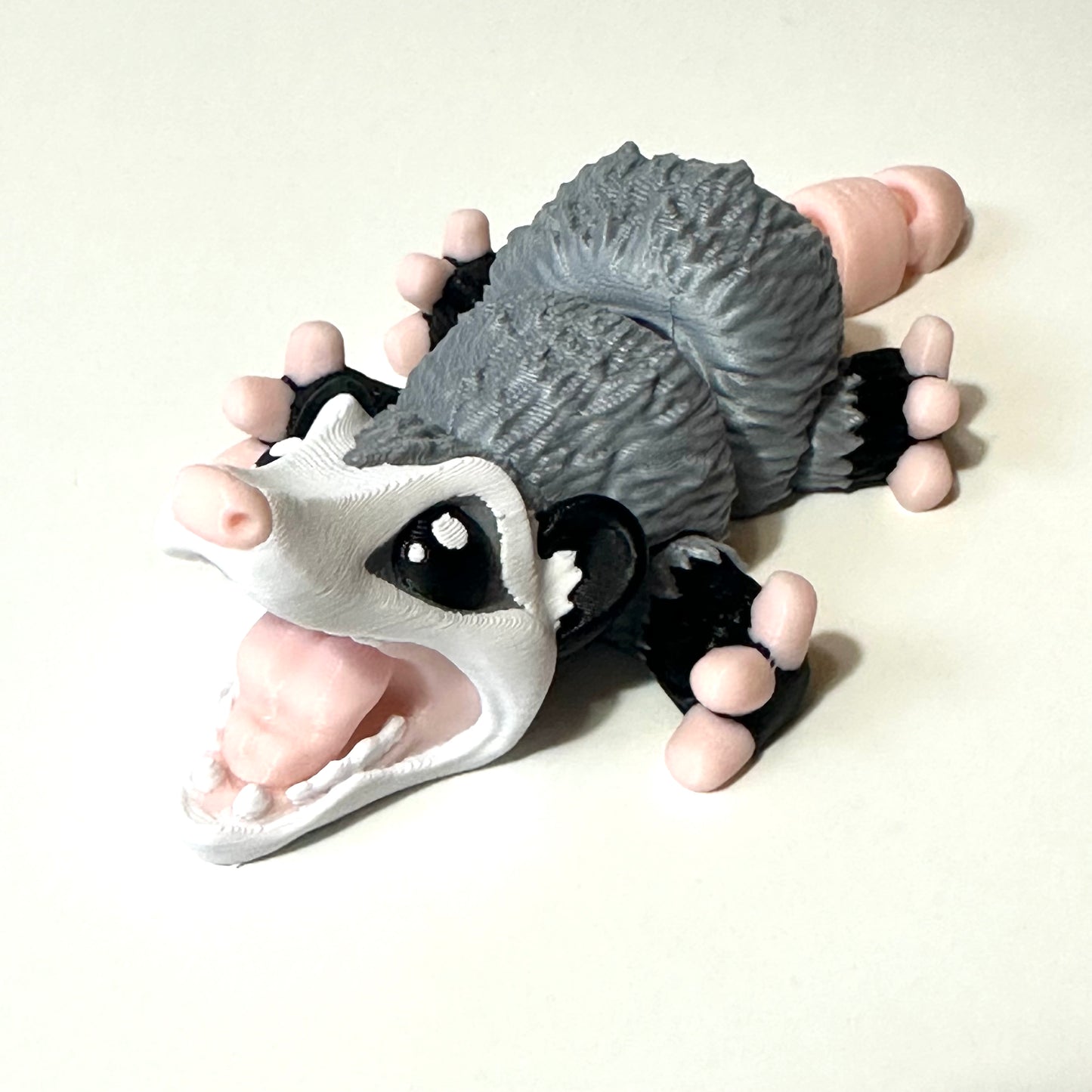 Baby Opossum - 3D Printed Articulating Figurine