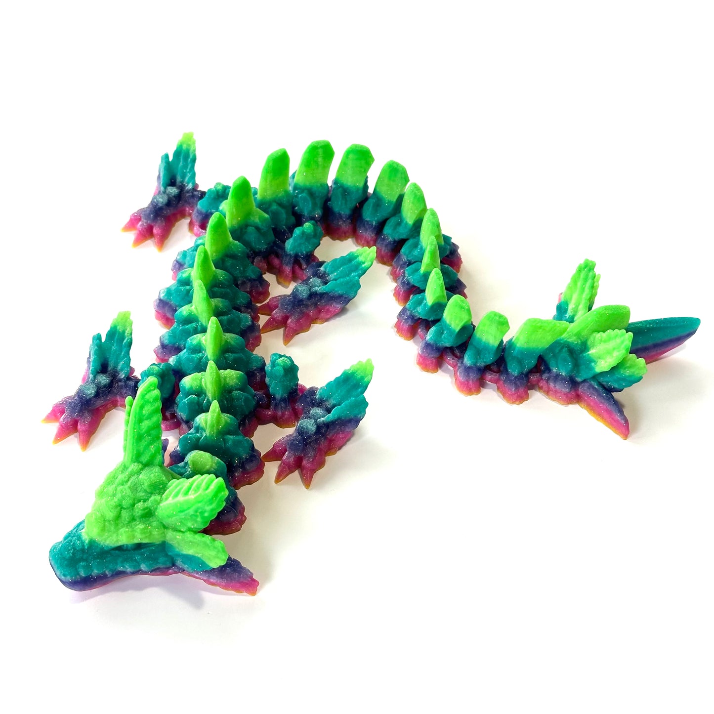 Axolotl Dragon - 3D Printed Articulating Figure
