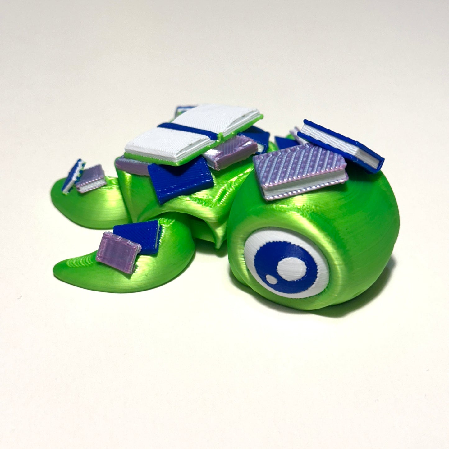 Standard Book Turtle - 3D Printed Articulating Figure