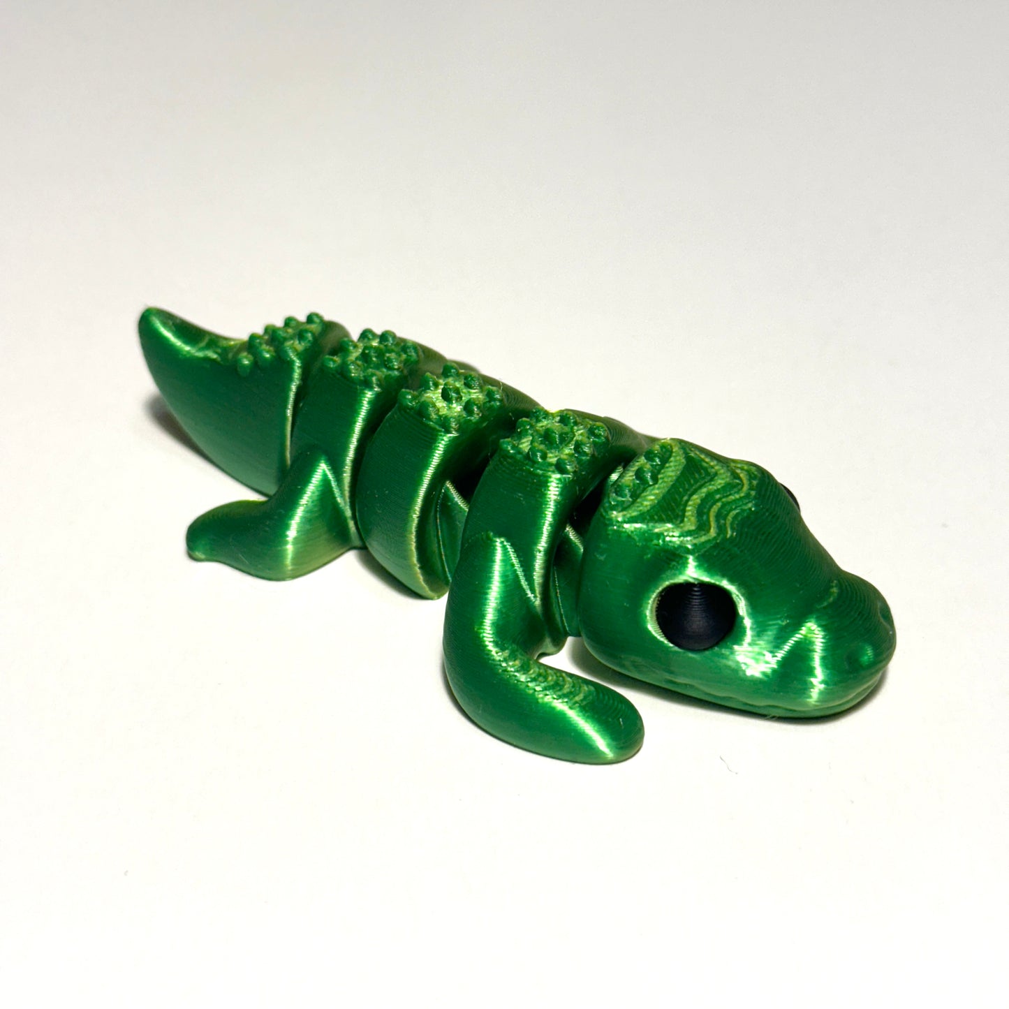 Flexi Alligator - 3D Printed Articulating Figure