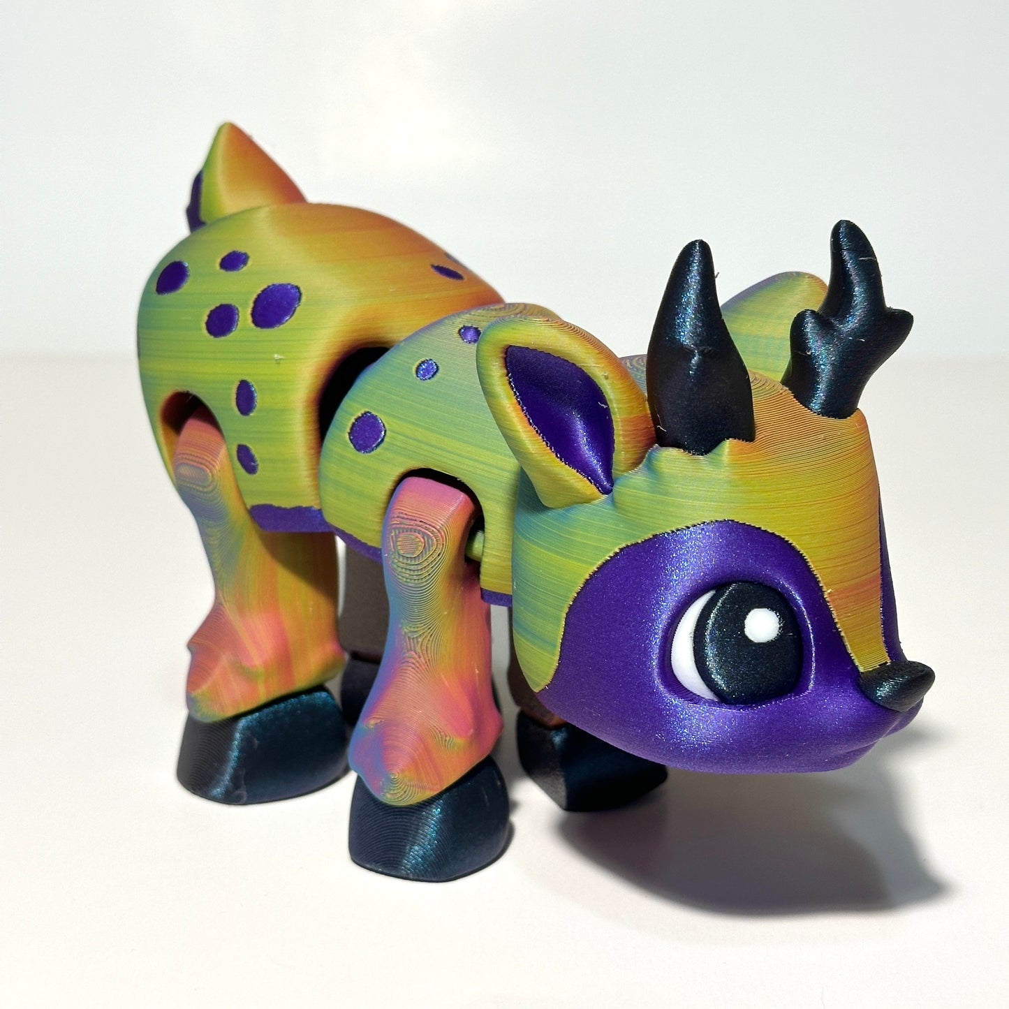 Large Spotted Deer - 3D Printed Articulating FIgure