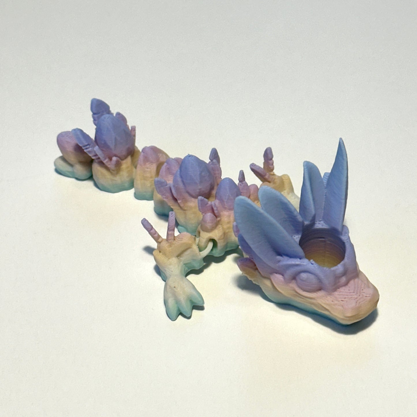 Easter Tadling Straw Topper - 3D Printed Articulating Figure