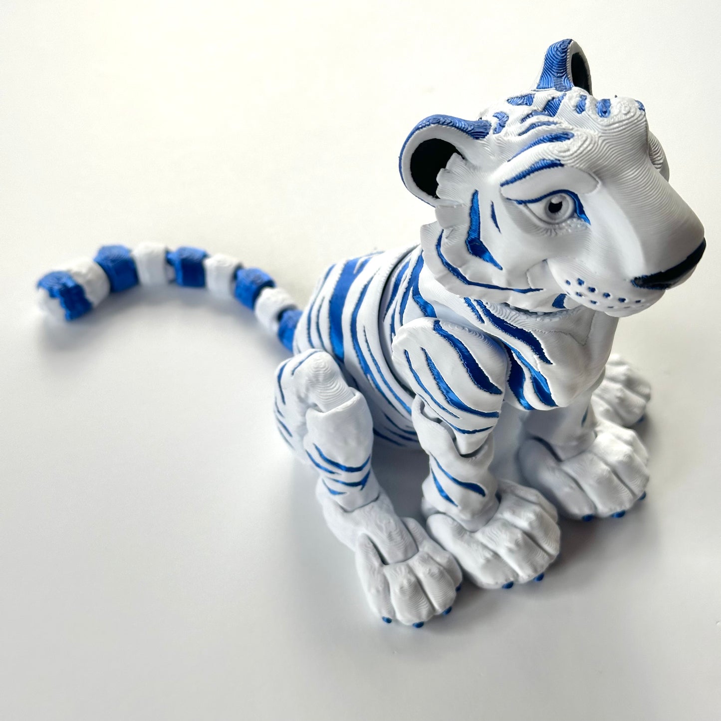Tiger - 3D Printed Articulating Figurine
