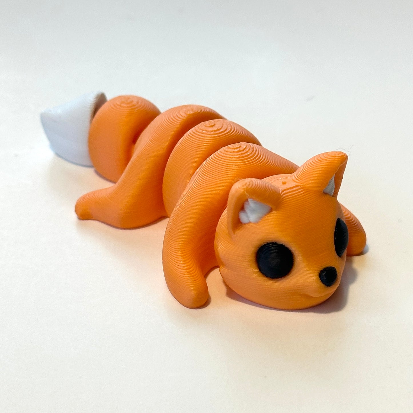 Flexi baby Fox - 3D Printed Articulating Figure