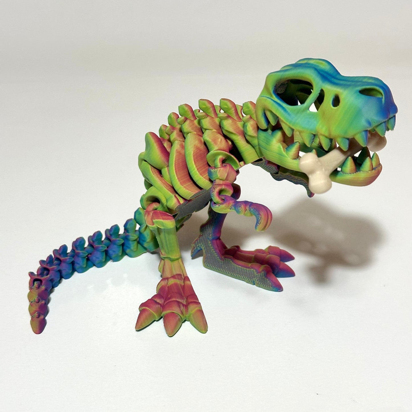 Flexi T-Rex - 3D Printed Articulating Figurine