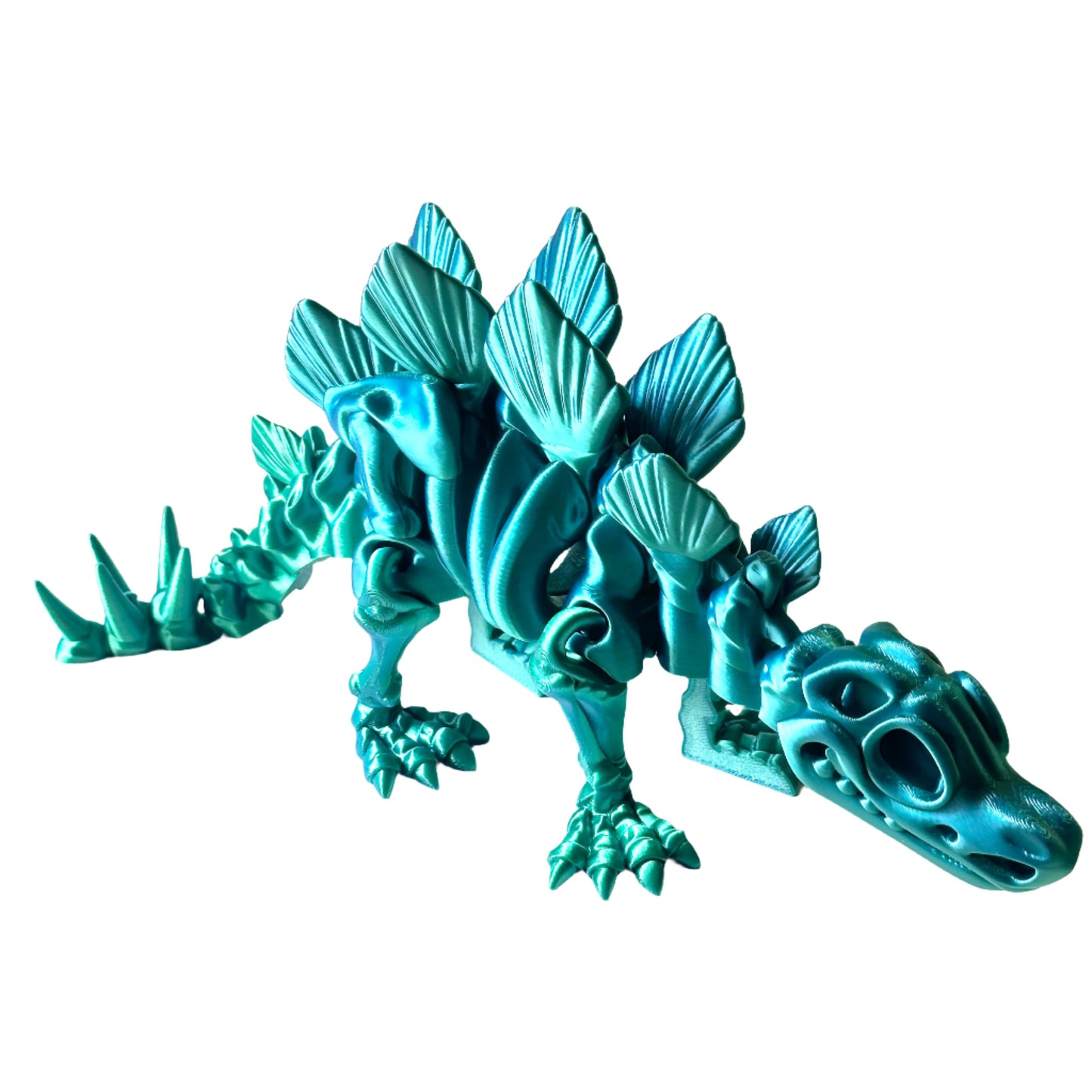 Giant Flexi Skeleton Stegosaurus - 3D Printed Articulating Figurines