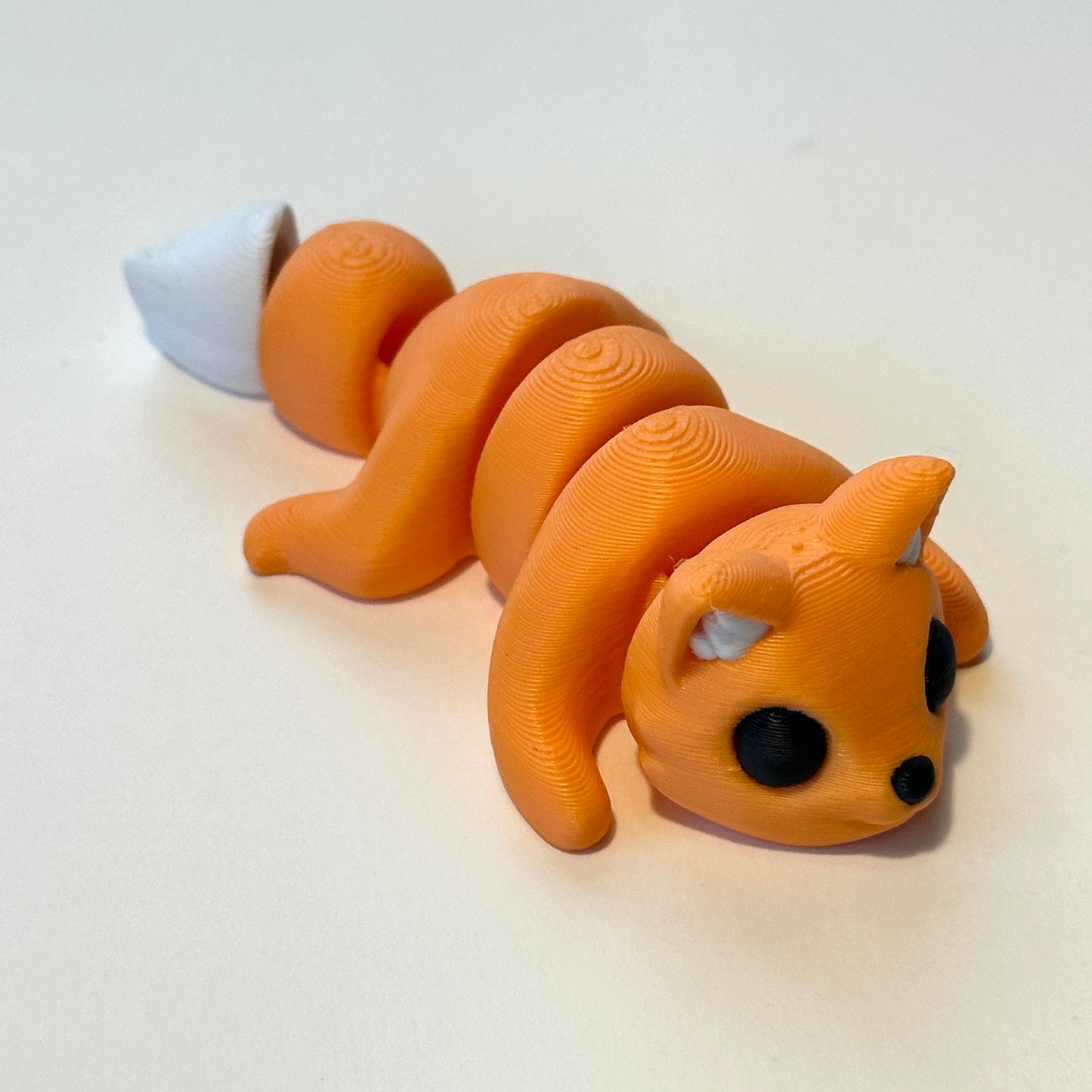Flexi baby Fox - 3D Printed Articulating Figure
